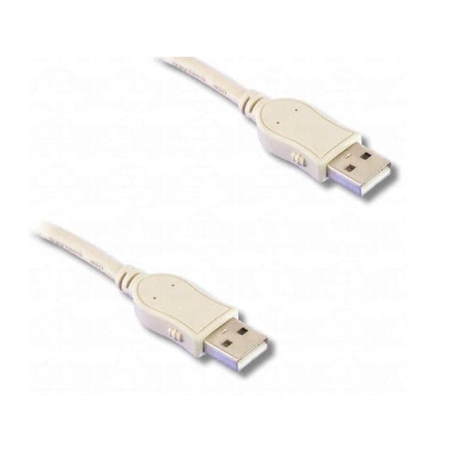 USB 2.0 Hi-Speed-kabel, type A han / type A han, 1m80