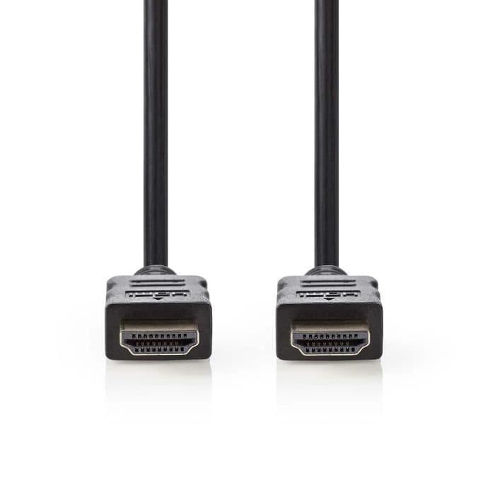 NEDIS High Speed HDMI -kabel med Ethernet - HDMI -stik - HDMI -stik - 7,5 m - Sort