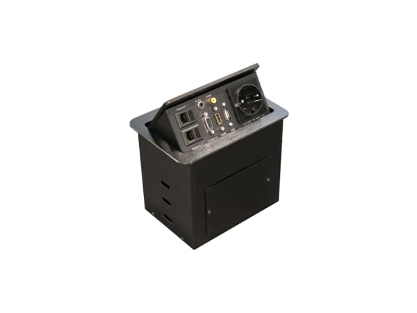 Equip 333341, USB 2.0, Svart, AC, 100 - 240 V, 10 A, 50 - 60 Hz