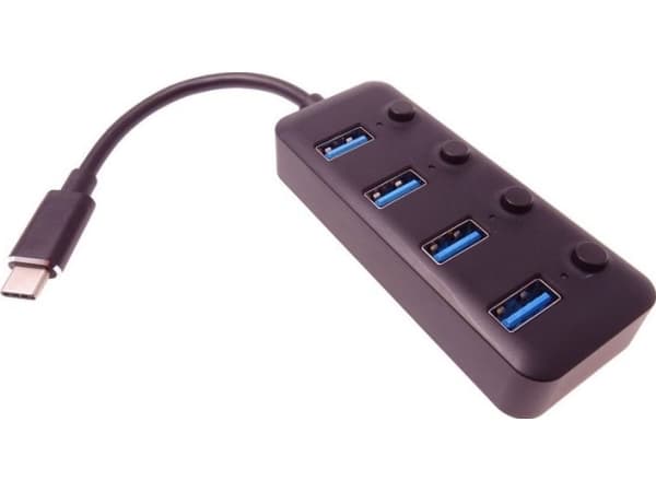 HUB USB PremiumCord 4x USB-A 3.0 (ku31hub08)