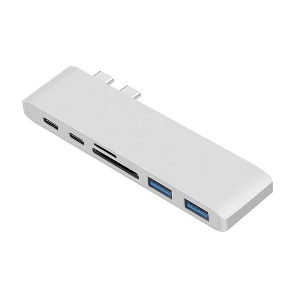 USB C Hub Thunderbolt 6 in 1 ja 2x USB C-uros