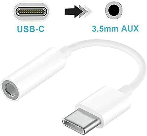(2st) USB-C till 3.5 mm adapter (S20 Ultra, Galaxy, OnePlus, HTC)