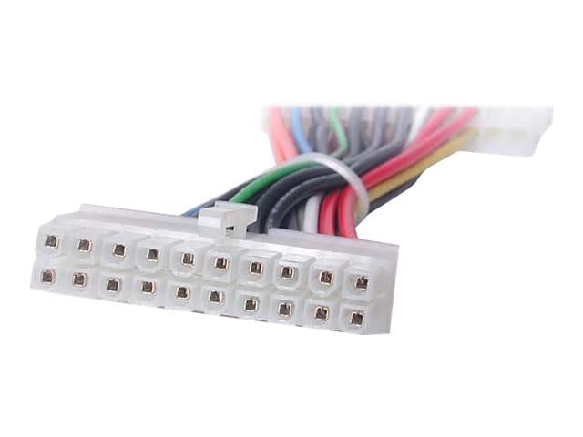 StarTech.com 6in 20 Pin Motherboard to 24 Pin ATX Power Adapter - M/F - Strømkoblingsadapter - 20-pin ATX (hunn) til 24-pins ATX (hann) - 15.2 cm - f