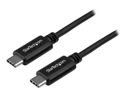 Bild av StarTech.com 0.5m USB C Cable - USB 2.0 - M/M - USB-C Charger Cable - USB 2.0 Type C Cable - Short USB C Cable (USB2CC50CM) - USB-kabel - USB-C (hane