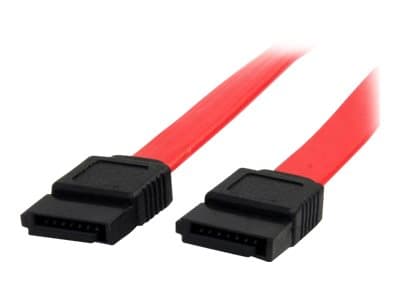 StarTech.com 6in SATA Serial ATA Cable - SATA cable - Serial ATA 150/300 - SATA (F) to SATA (F) - 5.9 in - red - SATA6 - SATA-kabel - Serial ATA 150/