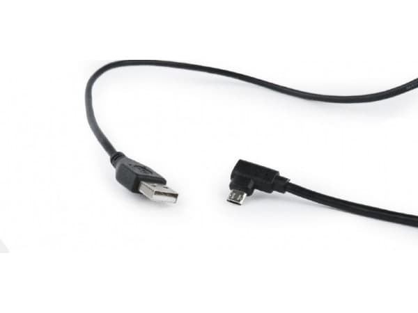 Cablexpert - USB-kabel - USB (hane) till mikro-USB typ B (hane) right-angled, reversible - USB 2.0 - 1.8 m - formpressad