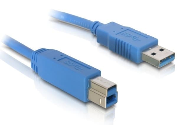 DeLOCK - USB-kabel - USB-type A (hann) til USB Type B (hann) - USB 3.0 - 1 m - for DeLock PCI Express Card