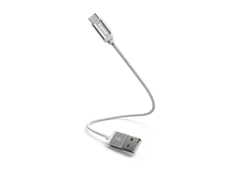 Hama 00178284, 0,2 m, Lightning, USB A, Hvit