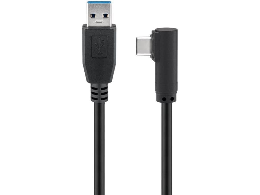Microconnect USB3.1CA1.5A, 1,5 m, USB A, USB C, 3.2 Gen 1 (3.1 Gen 1), Svart