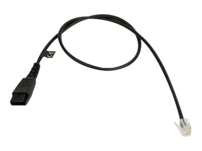 Jabra - Hodetelefonkabel - Quick Disconnect til RJ-45 - for Jabra GN 2100, GN 2100 3-in-1, GN 2200