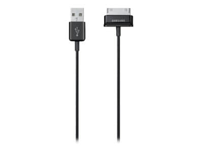 Samsung ECC1DP0UBE - Laddnings-/datakabel - USB (hane) till Samsung 30-stifts dockningskontakt (hane) - 1 m - för Galaxy Note 10, Tab, Tab 10, Tab 2,