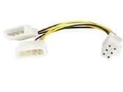 Redukce napájecí 5.25'' Molex-6 pin pro graf.karty