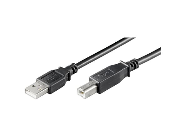 USB2.0 A-B (ST-ST) 1,8m Grey