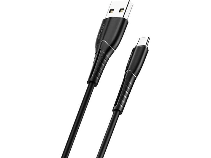 Kabel USB Usams USB-A - microUSB 1 m Czarny (63870-uniw)