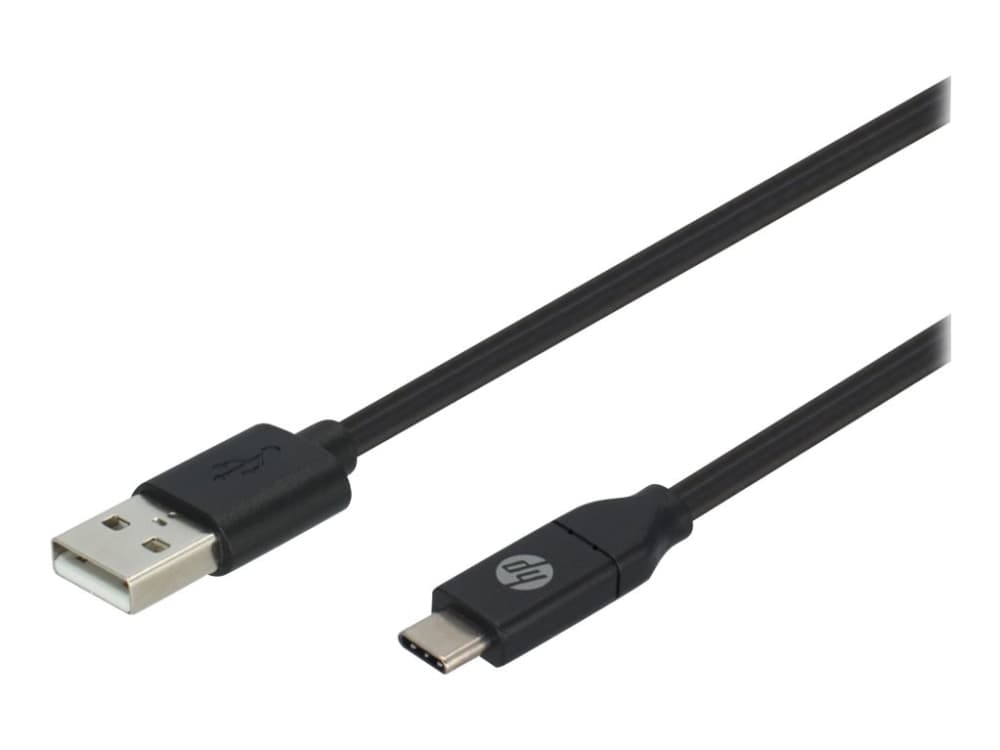 HP - USB-kabel - USB (hann) til USB-C (hann) - USB 3.0 - 3 A - 1 m - Europa