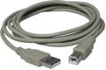 Miniatyrbild 1 av 2: USB Logo Cable USB-A - USB-B 1.8m Gray (7946)