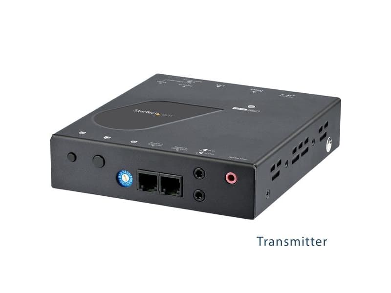 StarTech.com HDMI over IP Extender Kit with Video Wall Support - 1080p - HDMI over CAT5e / CAT6 Transmitter and Receiver Kit (ST12MHDLAN2K) - Video/l