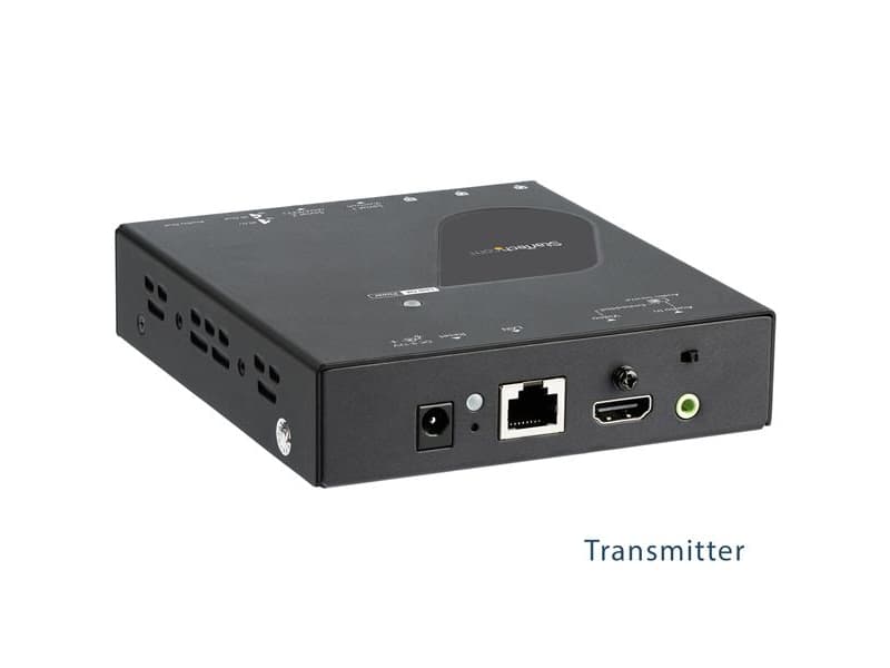 StarTech.com HDMI over IP Extender Kit with Video Wall Support - 1080p - HDMI over CAT5e / CAT6 Transmitter and Receiver Kit (ST12MHDLAN2K) - Video/l