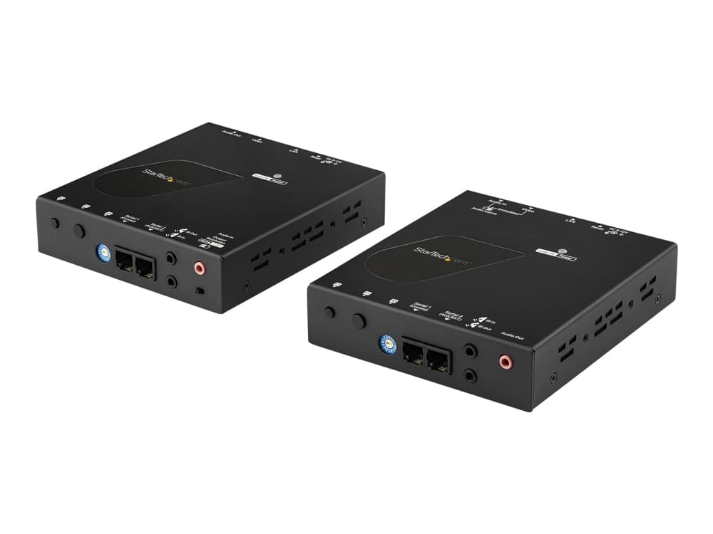 StarTech.com HDMI over IP Extender Kit with Video Wall Support - 1080p - HDMI over CAT5e / CAT6 Transmitter and Receiver Kit (ST12MHDLAN2K) - Video/l