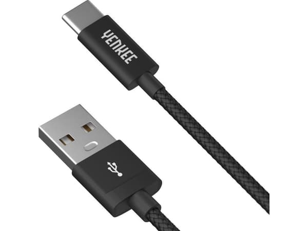 Sencor USB-A - USB-C 2 m USB-kabel Svart (YCU 302 BK)