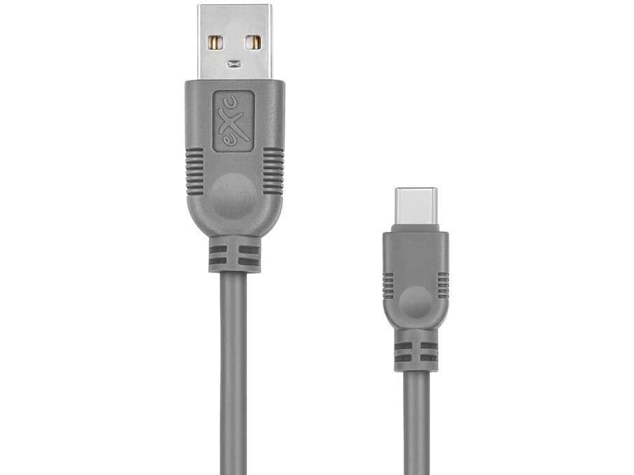USB eXc USB 3.1 TYPE C (M) 5-pin cable, 2 m, gray (5901687939414)