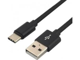 EverActive USB-A - USB-C USB-kabel 0,3 m Svart (CBB-0.3CB)