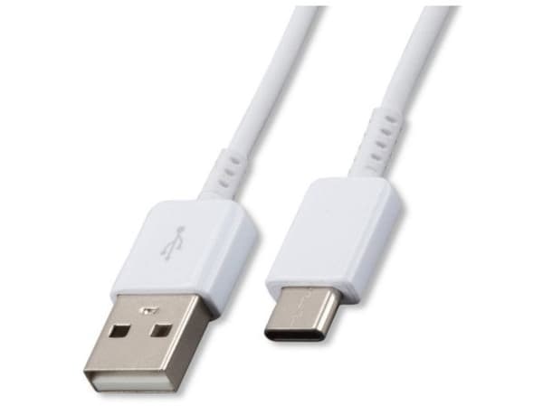 Samsung USB Type C-kabel, EP-DW700CWE, vit, box (BL000209)