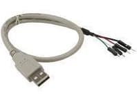 Intos USB ext. - USB int., 0,4 m, vit (33440A)