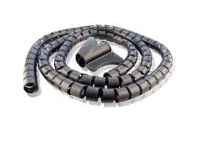 Schwaiger KBSL28 043, Kabelsamlare, Svart, 1,5 m, 1 styck