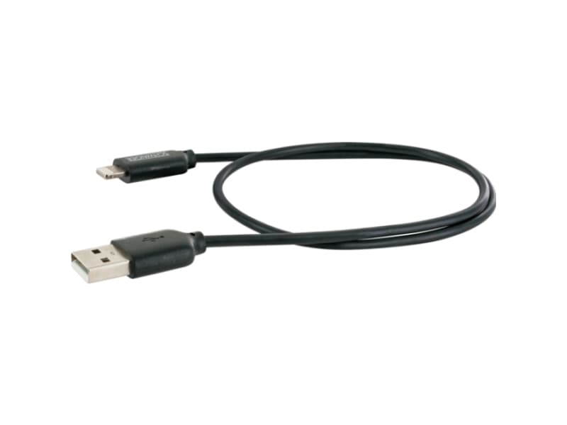 Schwaiger LKF050L 533, 0,5 m, Lightning, USB A, Svart, Rak, Rak