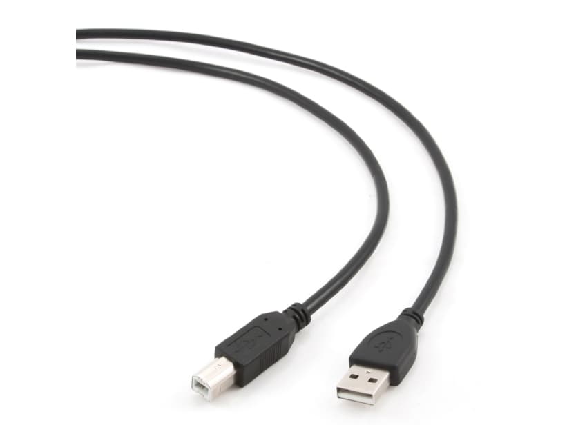 Gembird CCP-USB2-AMBM-6, 1,82 m, USB A, USB B, Sort