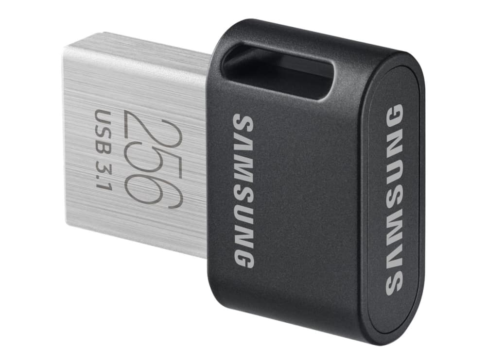 Samsung FIT Plus MUF-256AB - USB-flashstasjon - 256 GB - USB 3.1