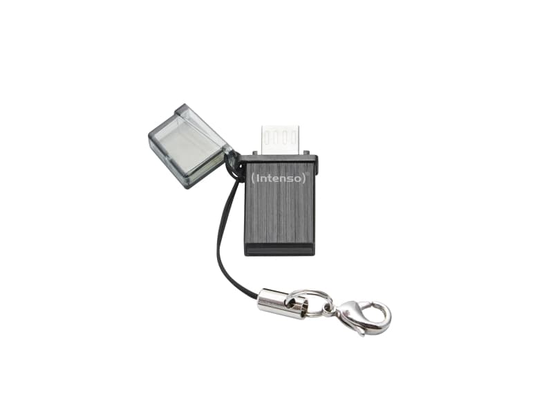 Intenso Mini Mobile Line - USB-flashstasjon - 32 GB - 34x/133x - USB 2.0 - svart