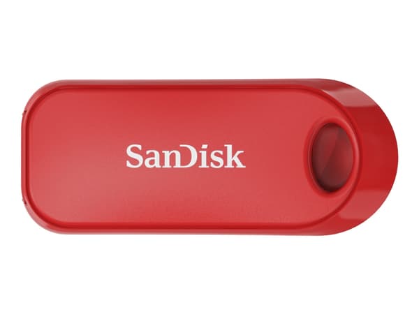 SanDisk Cruzer Snap - USB flash-enhet - 32 GB - USB 2.0 (paket om 2)