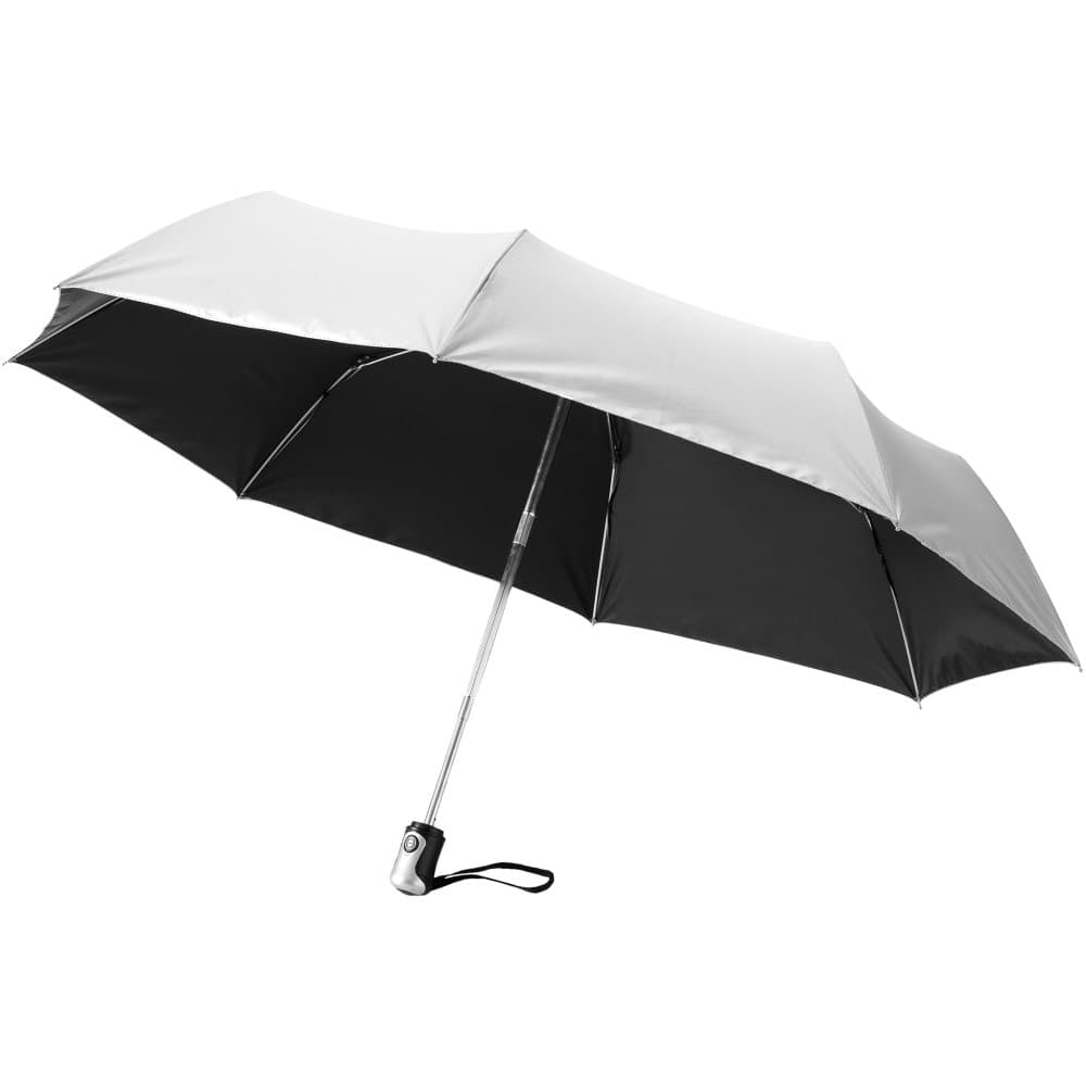Bullet 21.5in Alex 3-Section Auto Open And Close Umbrella (Pack of 2)