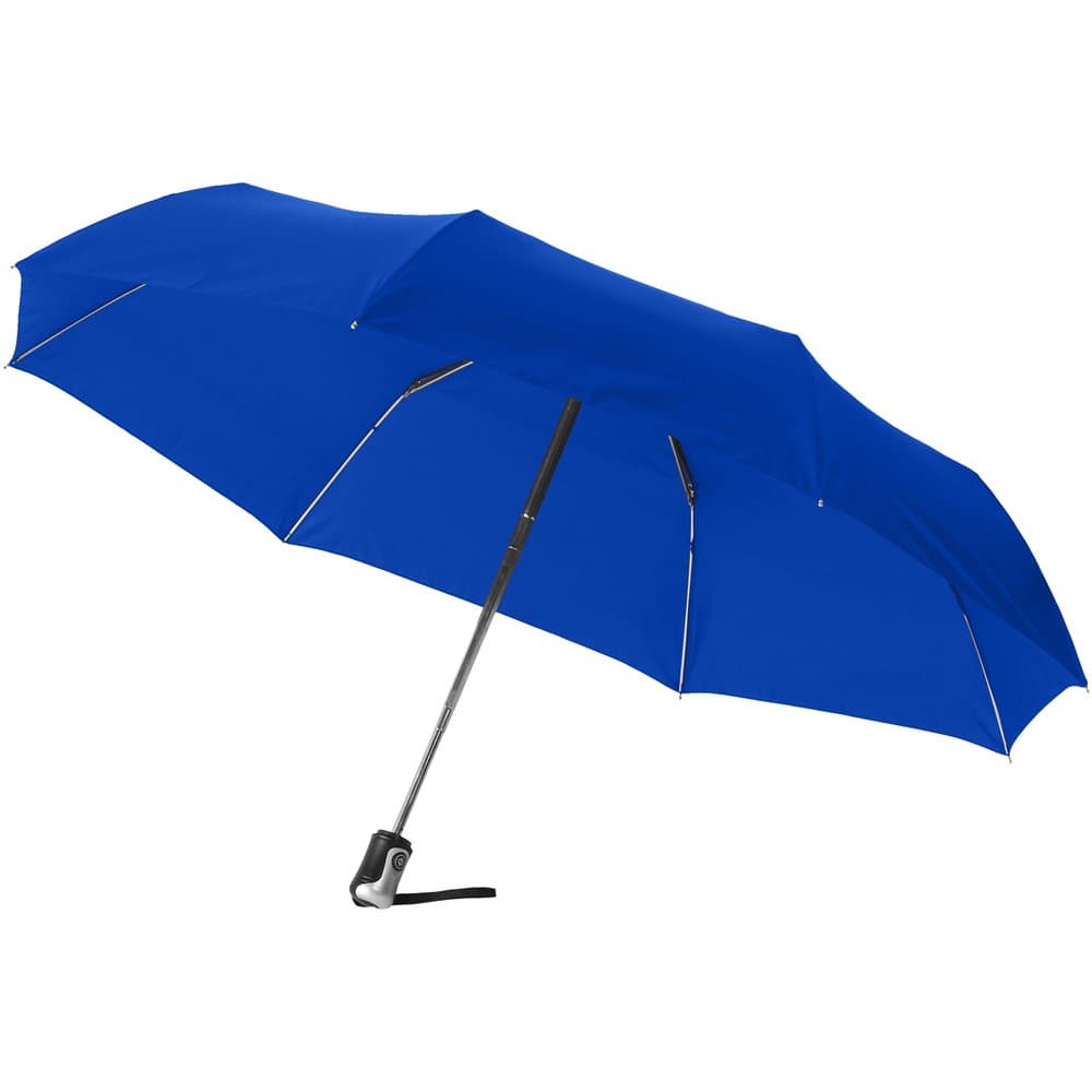 Bullet 21.5in Alex 3-Section Auto Open And Close Umbrella (Pack of 2)