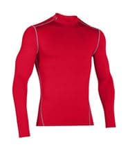 Under Armour ColdGear Armour Compression Mock Red