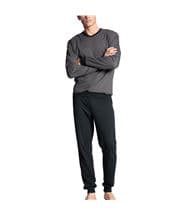 Calida Relax Gentle Pyjama With Cuff Darkblue