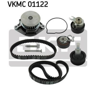 SKF Tandremssæt + vandpumpe VKMC 01122