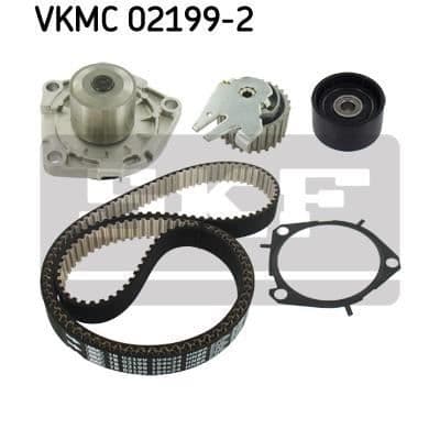 SKF Tandremssæt + vandpumpe VKMC 02199-2
