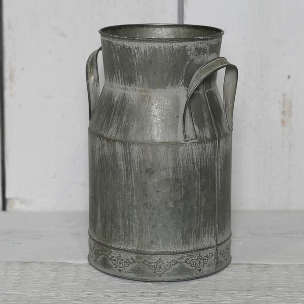 Vintage Zinc Churn