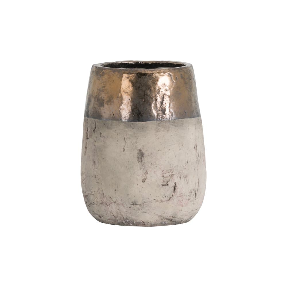 Hill Interiors Metallic Dipped Large Vase