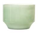 Bloomingville Blomsterpotte Glass Diameter 15 cm, Høyde 12,5 cm Grønn