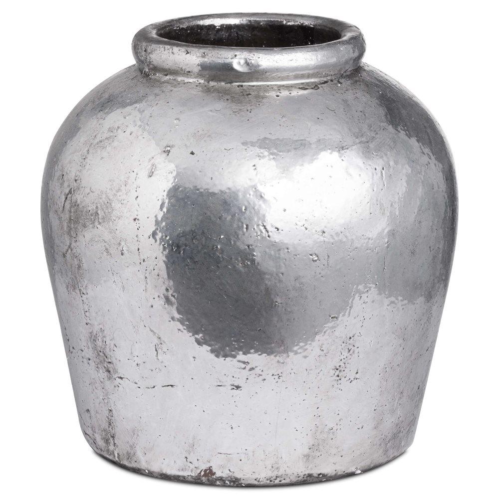 Hill Interiors Metallic Ceramic Vase