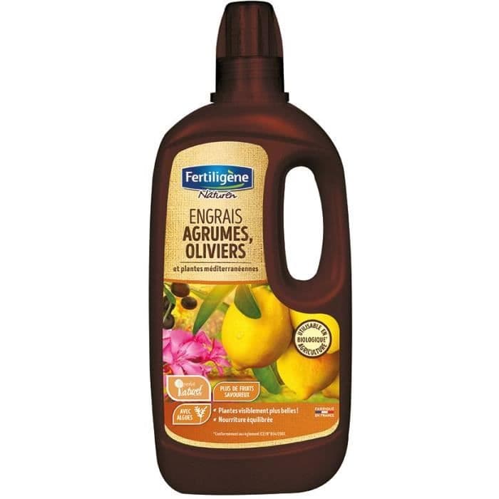 Nestemäinen lannoite sitrushedelmien oliivipuita medit. 750ml / nc