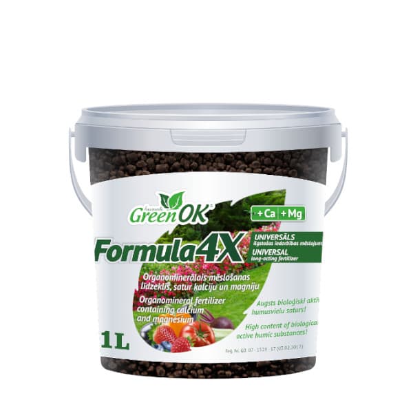 FORMULA 4X orgaaninen mineraalilannoite 1L