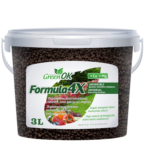 FORMULA 4X orgaaninen mineraalilannoite 3L