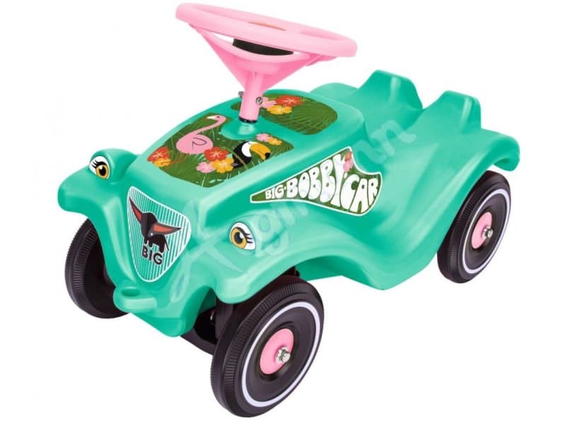 BIG BobbyCar Classic Tropic Flamingo