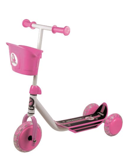 Sparkcykel, Scooter Mini Kid 3W, Pink, Stiga