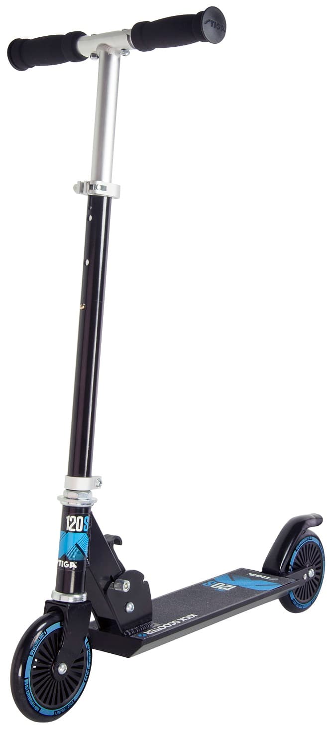 Stiga Sparkcykel, Comet 120-S, Svart/blå